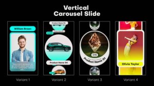 Videohive Vertical Carousel Slide Openers template preview