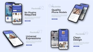 Videohive Simple App Presentation Product Promo template preview