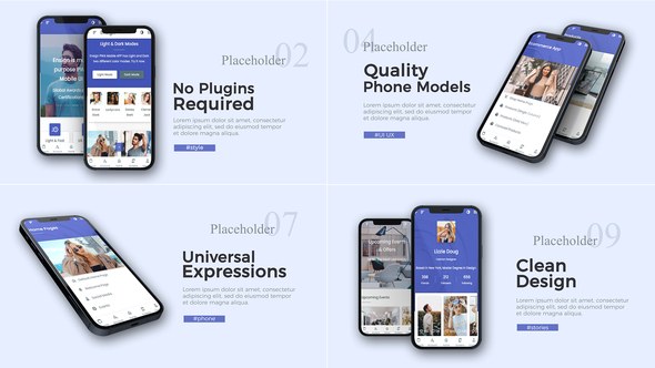 Videohive Simple App Presentation Product Promo template preview