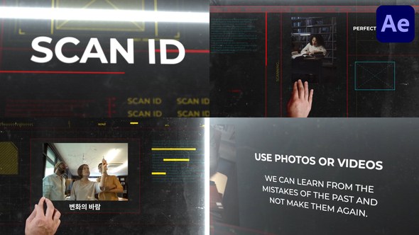 Videohive Scan ID | After Effects Openers template preview
