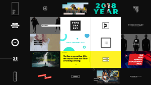 New Hype Typography Video Displays template preview