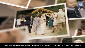 Videohive Photo Cloud Video Displays template preview