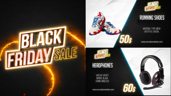 Videohive Black Friday Sale 29360770 Product Promo template preview