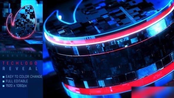Videohive TECH LOGO REVEAL | TECH LOGO OPENER Openers template preview