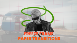 Videohive Freeze Frame Paper Transitions Openers template preview