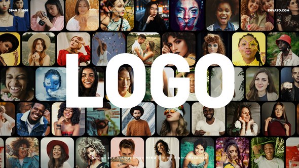 Videohive Mosaic Logo Opener 35621558 Logo Stings template preview