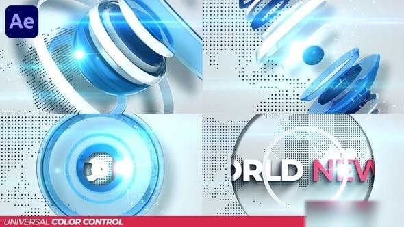 Videohive World News Opener 38530618 Openers template preview