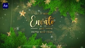 Videohive Merry Christmas Text Reveal 2025 Openers template preview