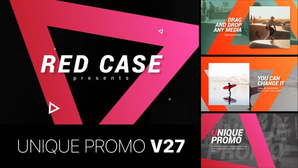 Videohive Unique Promo v27 | Corporate Presentation Video Displays template preview