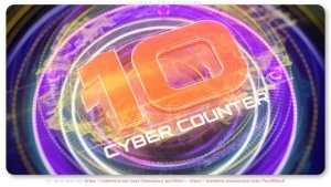 Videohive Cyber Countdown 43857715 Elements template preview