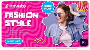 Soft Fashion Promo Premiere Pro template preview