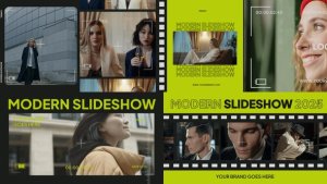 Videohive Modern Slideshow 56792382 Video Displays template preview