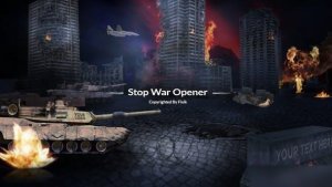 Videohive Stop War Opener | After Effects Logo Stings template preview