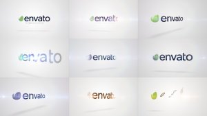 Quick Logo Sting Pack 10: Clean Rotation Video Displays template preview