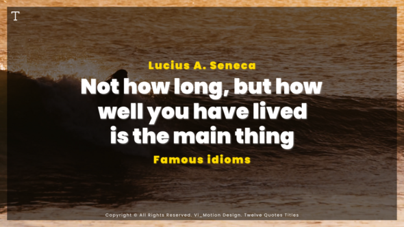 Videohive Simple Quotes | AE Titles template preview