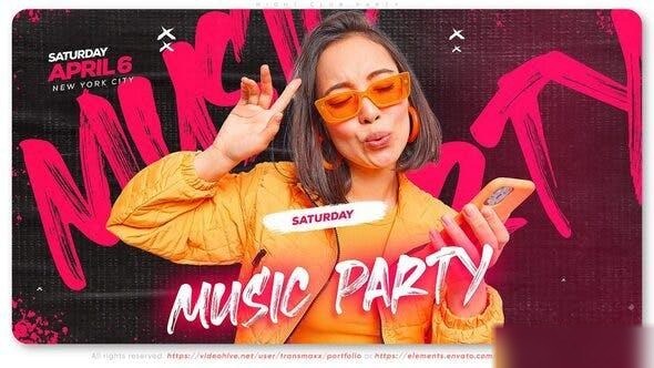 Videohive Night Club Party 43425646 Openers template preview