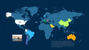 Videohive World Map Info Infographics template preview