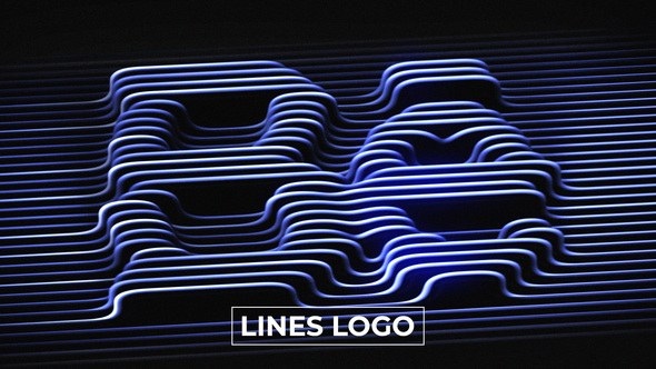 Videohive Lines Logo 59673542 Logo Stings template preview