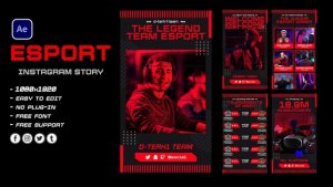 Videohive Esport Game Product Promo template preview