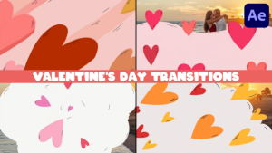 Videohive Valentine's Day Transitions | After Effects Elements template preview