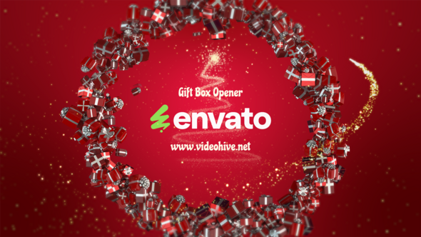 Videohive Gift Box Logo Reveal 55945947 Logo Stings template preview