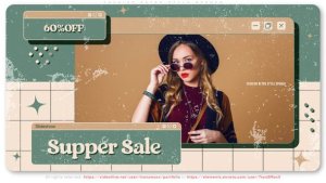 Videohive Fashion Retro Style Opener 50072789 Broadcast-packages template preview