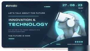 Videohive Innovation Techno Conference Openers template preview
