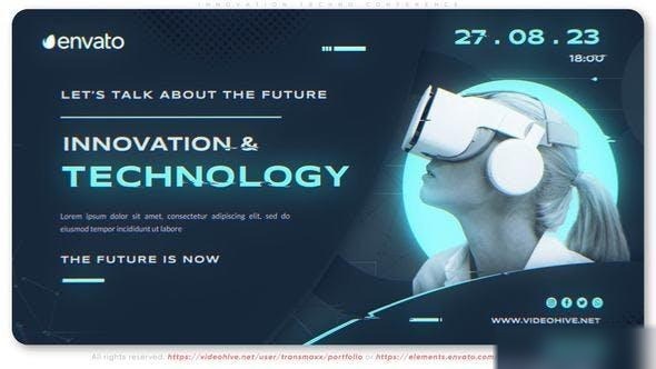 Videohive Innovation Techno Conference Openers template preview