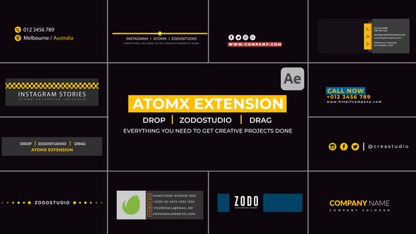 Videohive Subtext Title Titles template preview