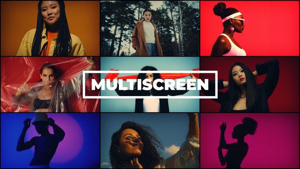 Videohive Smooth Multiscreen Opener 60294679 Openers template preview