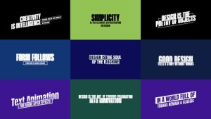 Videohive Animated Titles 49423506 Titles template preview