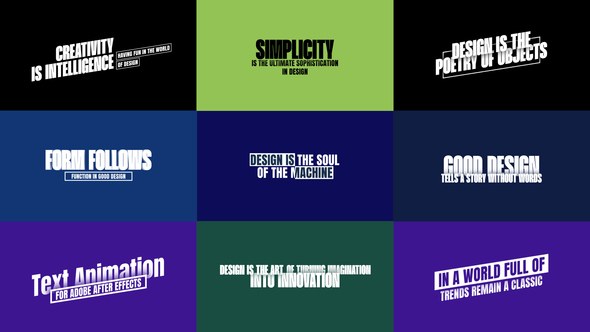 Videohive Animated Titles 49423506 Titles template preview