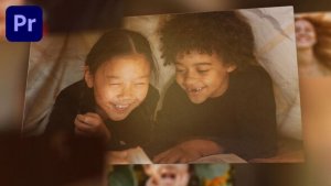 Family Album Slideshow Premiere Pro template preview
