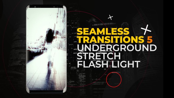 Videohive Vertical Seamless Transitions Vol.5 | After Effects Elements template preview
