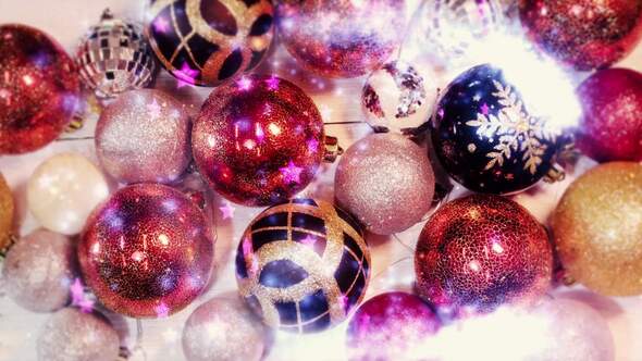 Videohive Xmas Ornaments Unveil Openers template preview