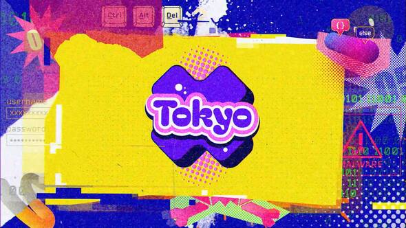 Videohive Glitch Urban Package Elements template preview
