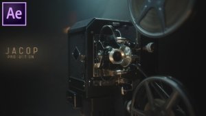 Videohive Retro Memories Film Projector Video Displays template preview