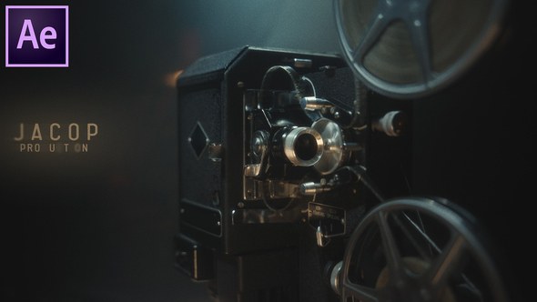 Videohive Retro Memories Film Projector Video Displays template preview