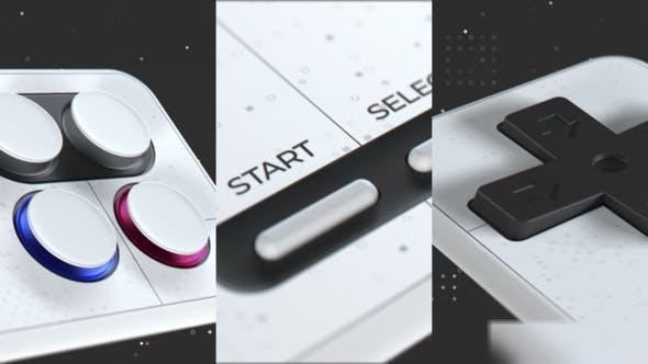 Videohive 3D Gaming Channel Intro Openers template preview