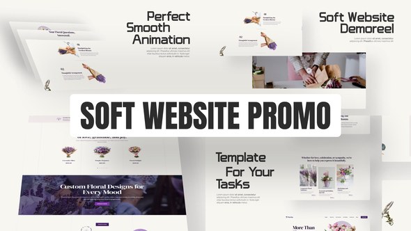 Videohive Soft Website Promo Product Promo template preview