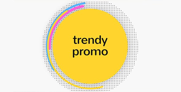 Trendy Opener Video Displays template preview