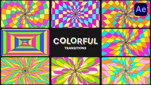 Videohive Colorful Transitions 49616247 Elements template preview