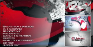 Videohive 3D Logo Shred Logo Stings template preview