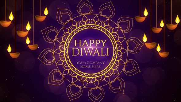 Videohive Diwali Wishes Openers template preview