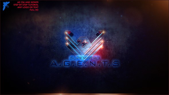 Videohive Superhero Agents Logo Logo Stings template preview