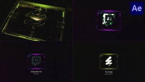 Videohive Sci-Fi 3D Logo Reveal for After Effects 55627053 Logo Stings template preview