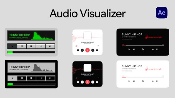 Videohive Audio Visualizer 57200951 Product Promo template preview