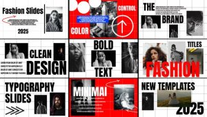 Videohive Typography Slides | After Effects 59359657 Titles template preview