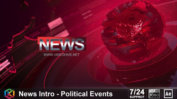 Videohive News Intro - Political Events Broadcast-packages template preview