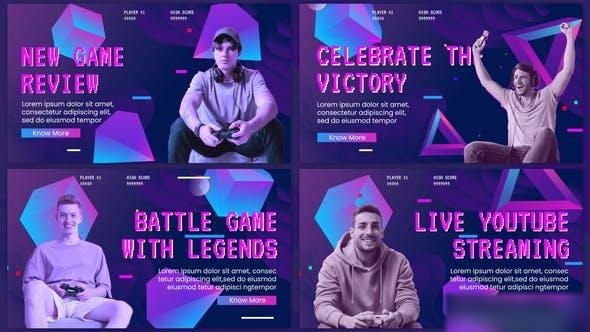 Videohive Gaming Technology Slideshow